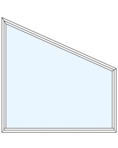 Milgard Aluminum Gable Picture Windows Four Sided Right