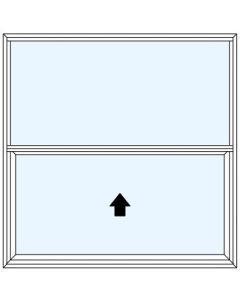 Milgard Aluminum Single Hung Windows
