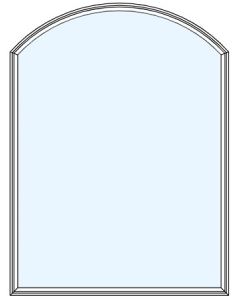 Milgard Style Line Arch Top Picture Windows