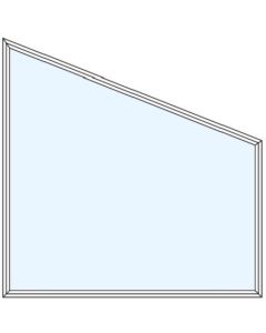 Milgard Style Line Gable Picture Windows Four Sided Right