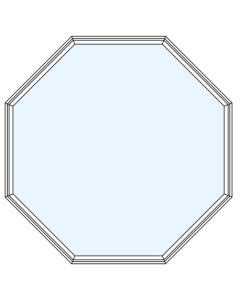 Milgard Style Line Octagon Picture Windows