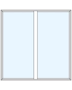 Milgard Style Line Picture Windows Two Wide