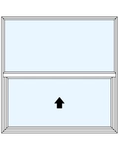 Milgard Style Line Single Hung Windows