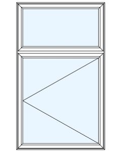Milgard Trinsic Bottom Casement Left Windows