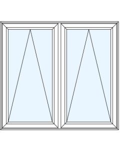 Milgard Trinsic Double Awning Windows