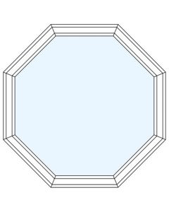 Milgard Trinsic Octagon Picture Windows
