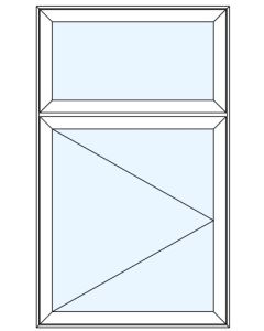 Milgard Tuscany Bottom Casement Right Windows