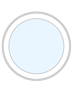 Milgard Tuscany Full Round Picture Windows