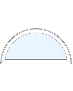 Milgard Tuscany Half Round Picture Windows