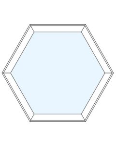 Milgard Tuscany Hexagon Picture Windows