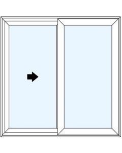 Milgard Tuscany Horizontal Sliding  XO Windows