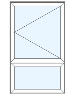 Milgard Tuscany Top Casement Left  Windows