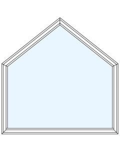 Milgard Ultra Gable Picture Windows 5 Sided