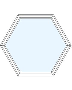 Milgard Ultra Hexagon Picture Windows