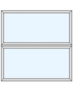 Milgard Ultra Picture Windows Two High