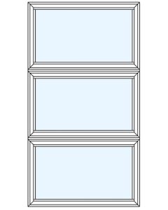 Milgard Ultra Picture Windows 3 High