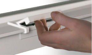 Milgard Trinsic Windows V300 SmartTouch Lock Handle