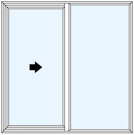 Milgard Tuscany Horizontal Slider