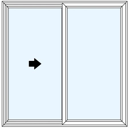 Milgard Tuscany Horizontal Slider